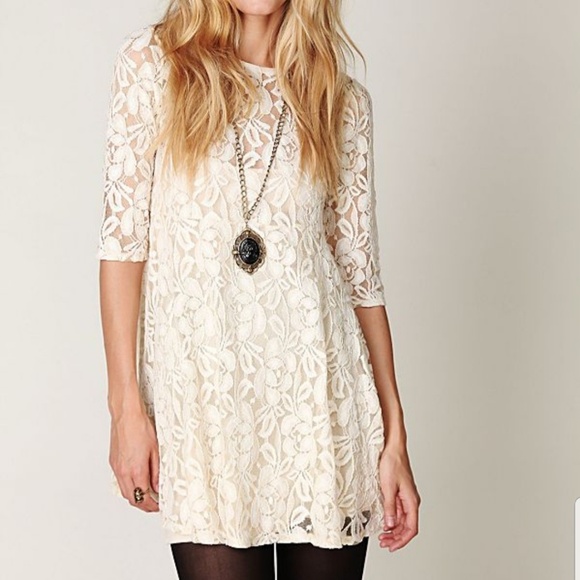Free People Dresses & Skirts - Free People Miles of Lace Dress